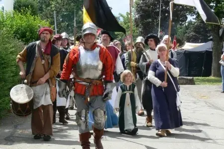 Protestmarsch Aufführung