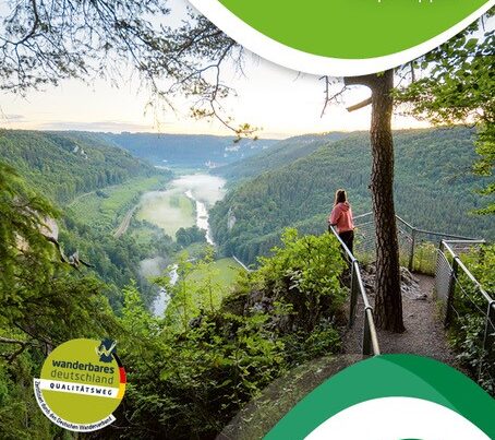 Cover-Bild zum Donauberglandweg, vom Albtrauf ins Donautal in 4 Etappen.