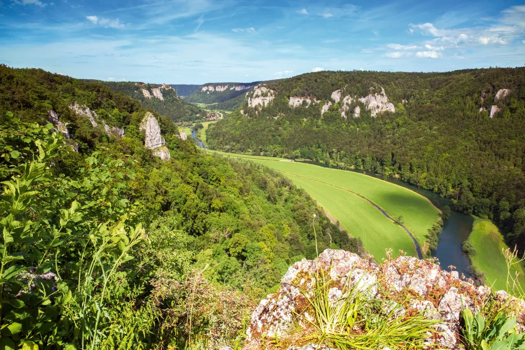 Blick vom Eichfelsen