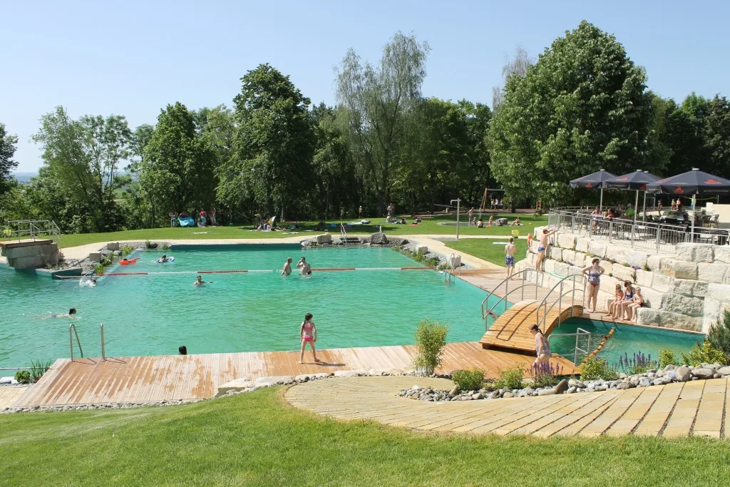 Natrubad Leibertingen beim Campinggarten Leibertingen