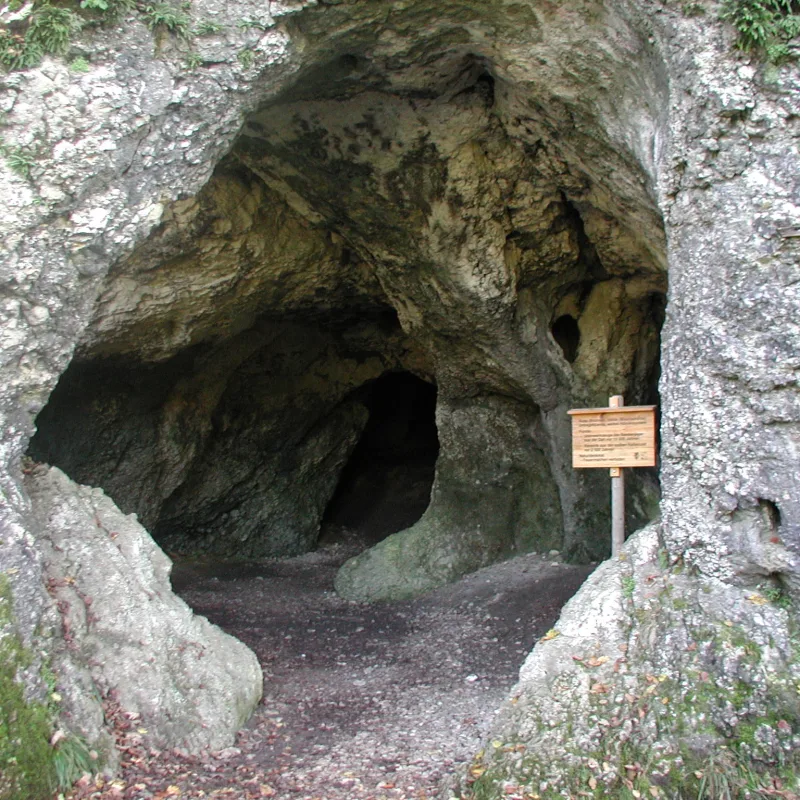 Maurushöhle an der Donau