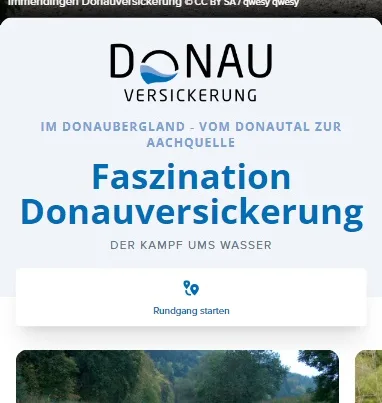 Faszination Donauversickerung