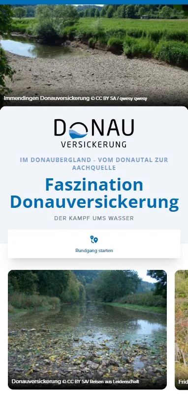 Faszination Donauversickerung