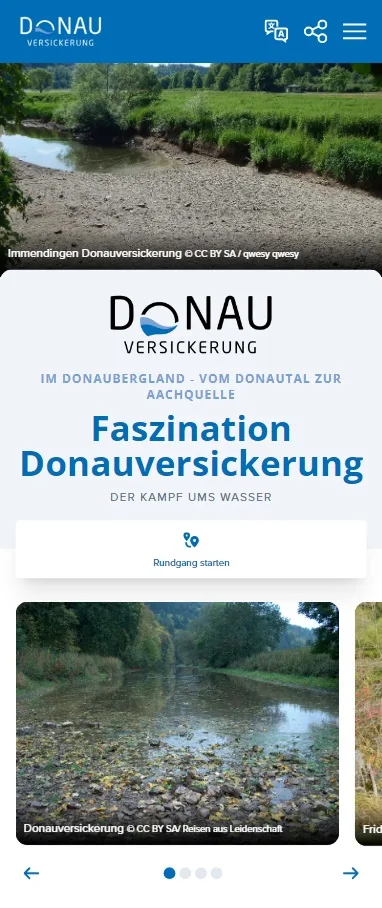 Faszination Donauversickerung