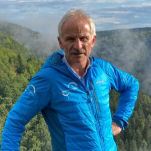 Donaubergland-Geschäftsführer Walter Knittel referiert beim neunten Mountainbike-Kongress in Aalen.