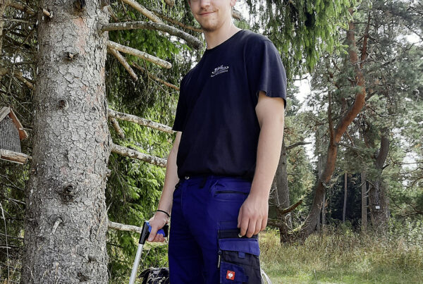 Azubi der SHL AG Böttingen.