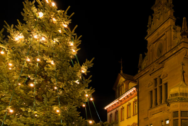 Weihnachtszeit im Donaubergland. © Stadt Meßkirch