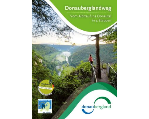 Cover-Bild zum Donauberglandweg, vom Albtrauf ins Donautal in 4 Etappen.